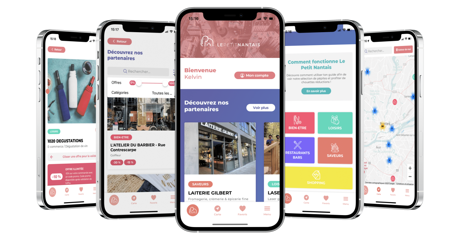 Site internet sur des produits frais