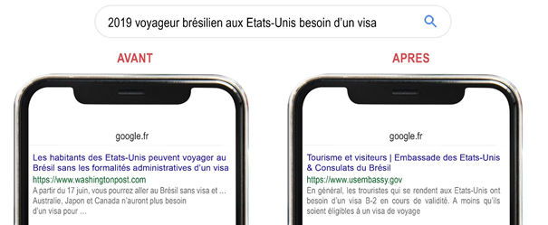 Algorithme de recherche Google BERT